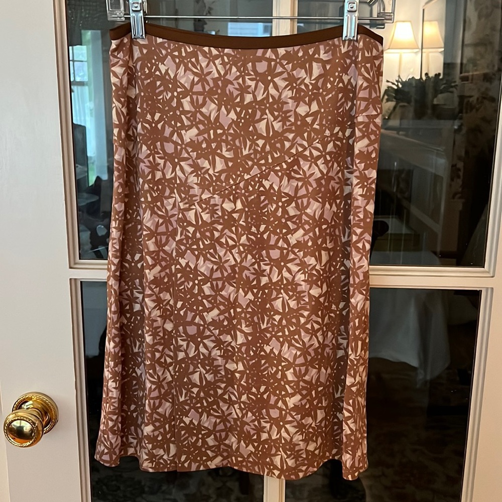 Diane vonFurstenberg silk pull on skirt